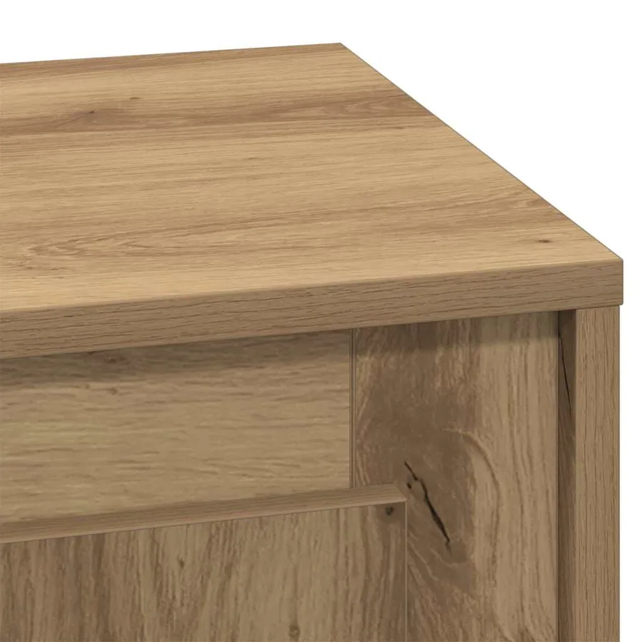 Cabinet de chevet Chêne artisanal 44 x 34,5 x 45 cm - 10