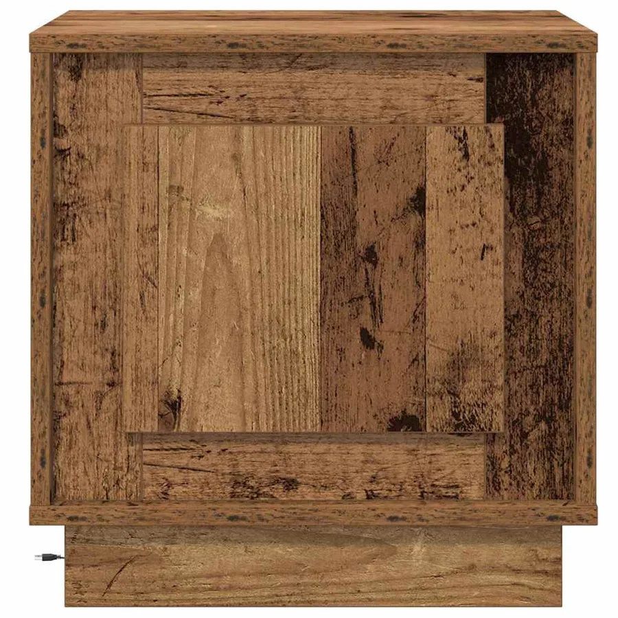 Cabinet de chevet Bois ancien 44 x 34,5 x 45 cm - 7