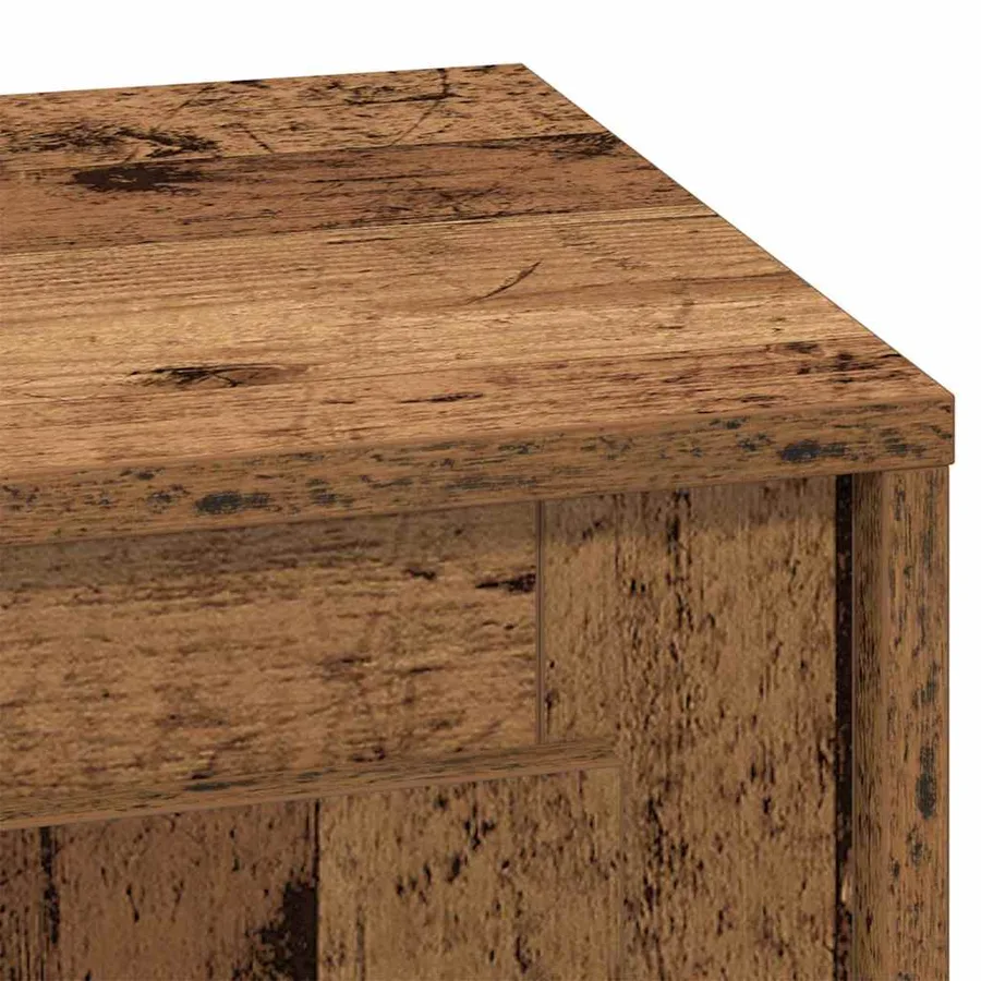 Cabinet de chevet Bois ancien 44 x 34,5 x 45 cm - 8