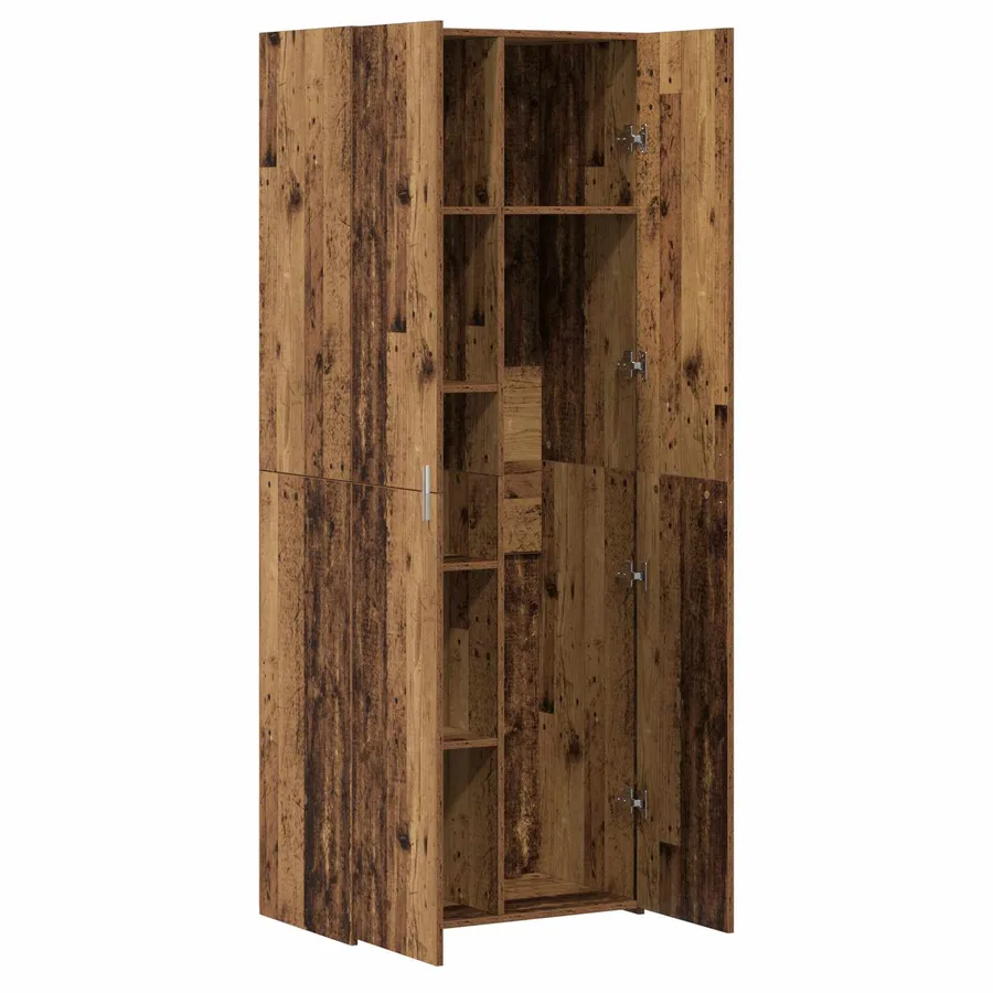 Haut Armoire Bois ancien 70 x 42,5 x 185 cm - 5