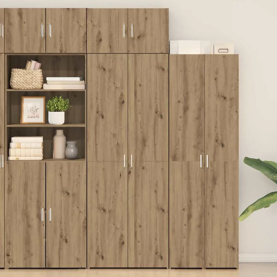 Armoire de rangement 2 pcs Chêne artisanal 70 x 42,5 x 225 cm