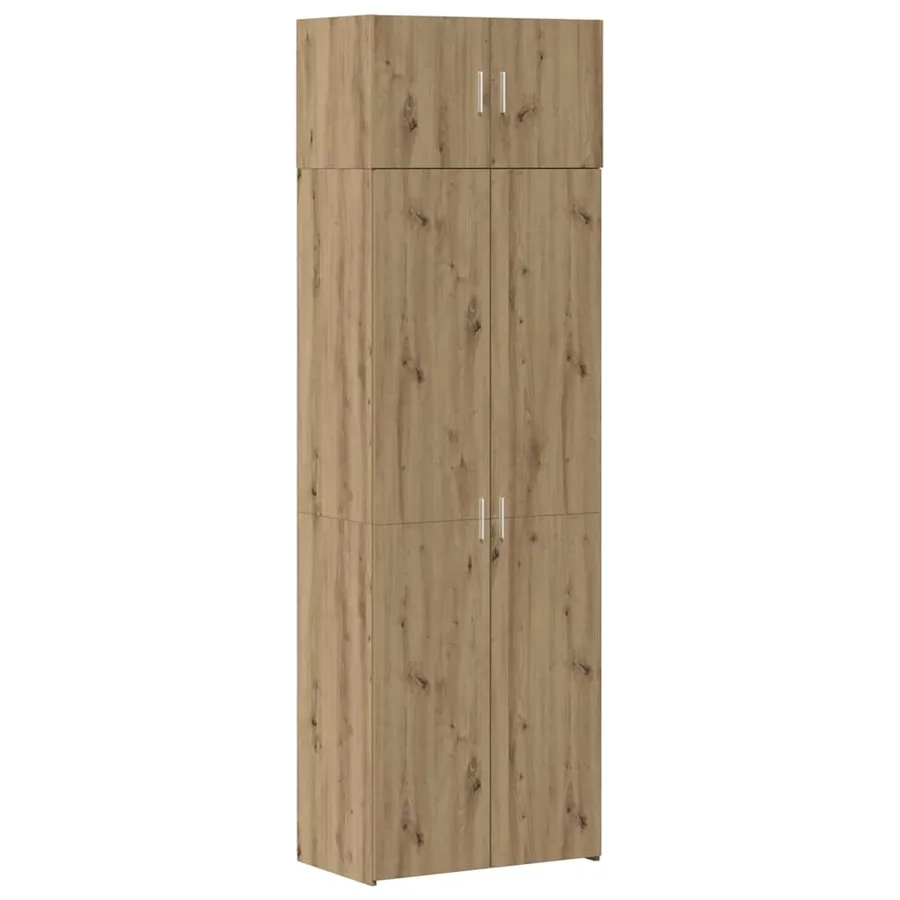 Armoire de rangement 2 pcs Chêne artisanal 70 x 42,5 x 225 cm - 2