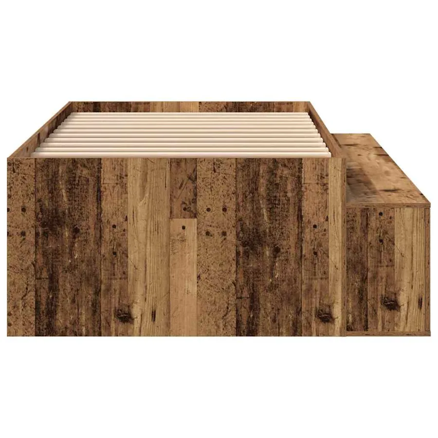 Cadre de lit Bois Ancien 80 x 200 cm Bois d'ingénierie - 6