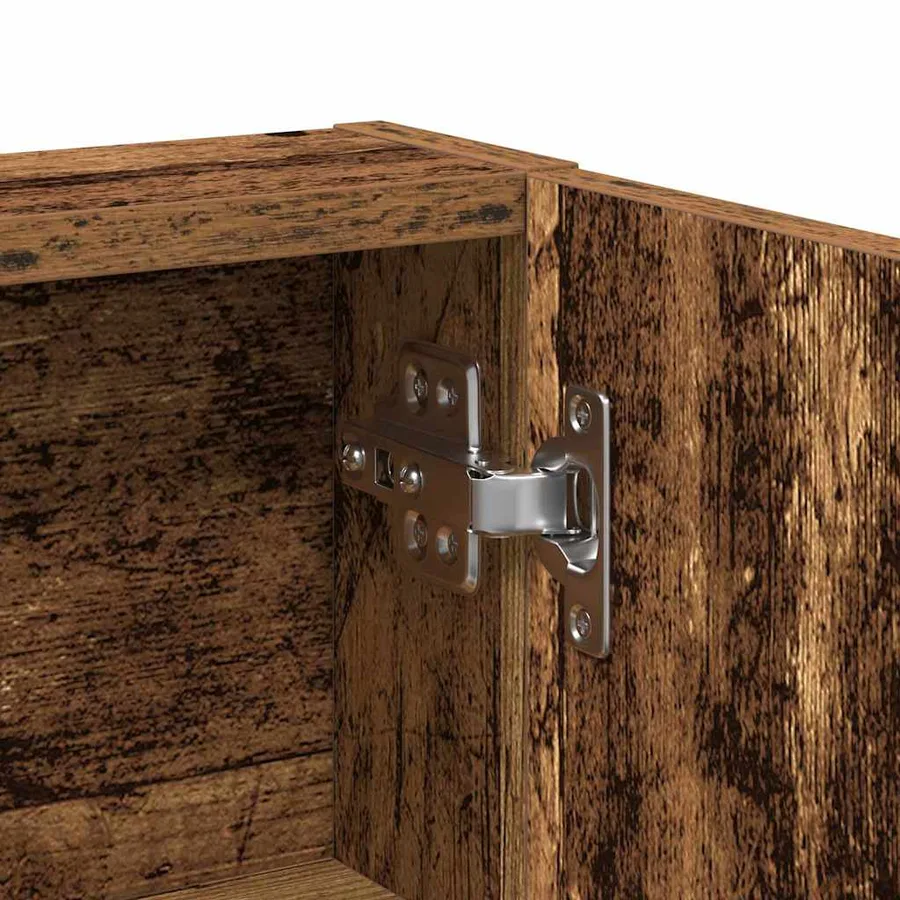 Table de Toilette avec tiroir Bois ancien 80 x 35 x 132 cm - 8