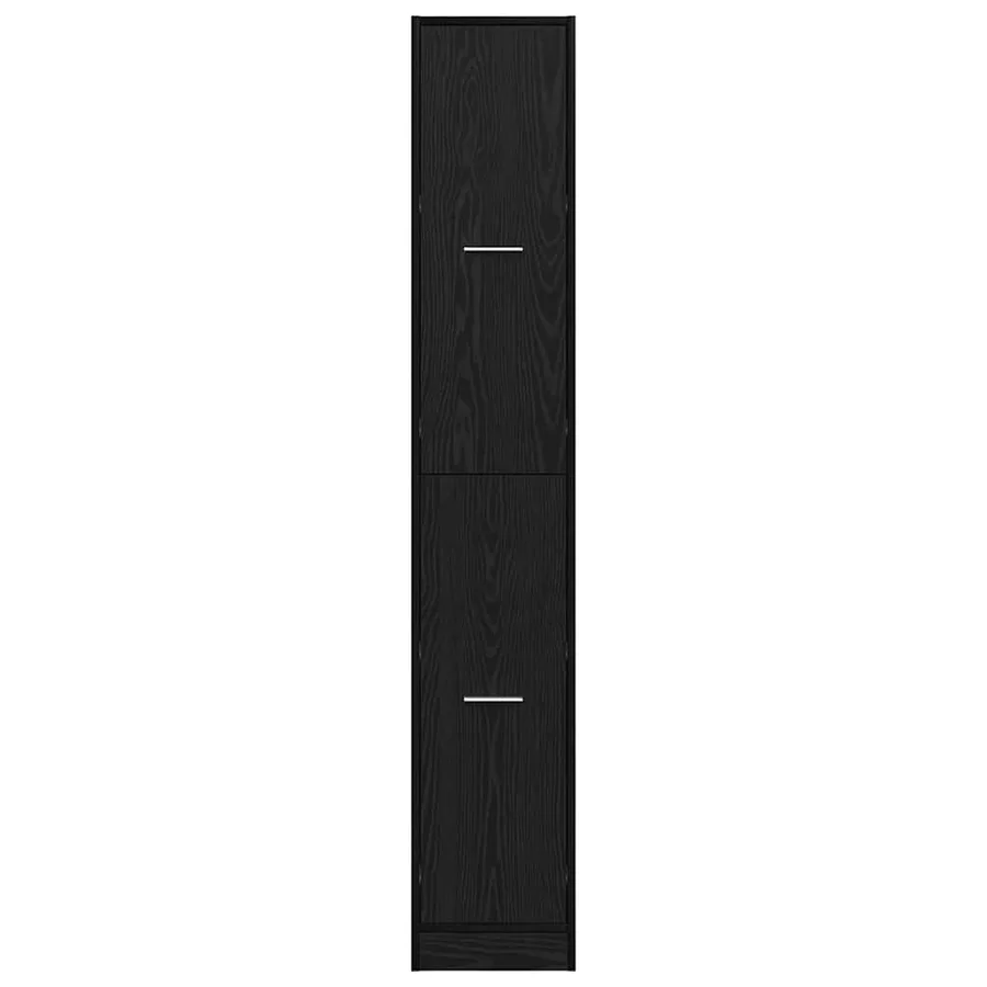 Armoire de Pharmacie Motif Motif 30 x 41 x 174,5 cm Chêne noir - 6