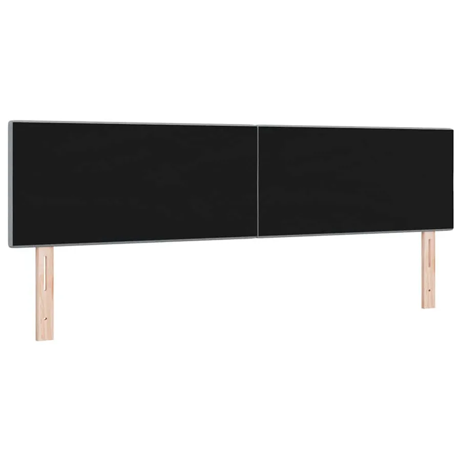 Tête de lit réglable en hauteur Gris clair 180 cm tissu - 4