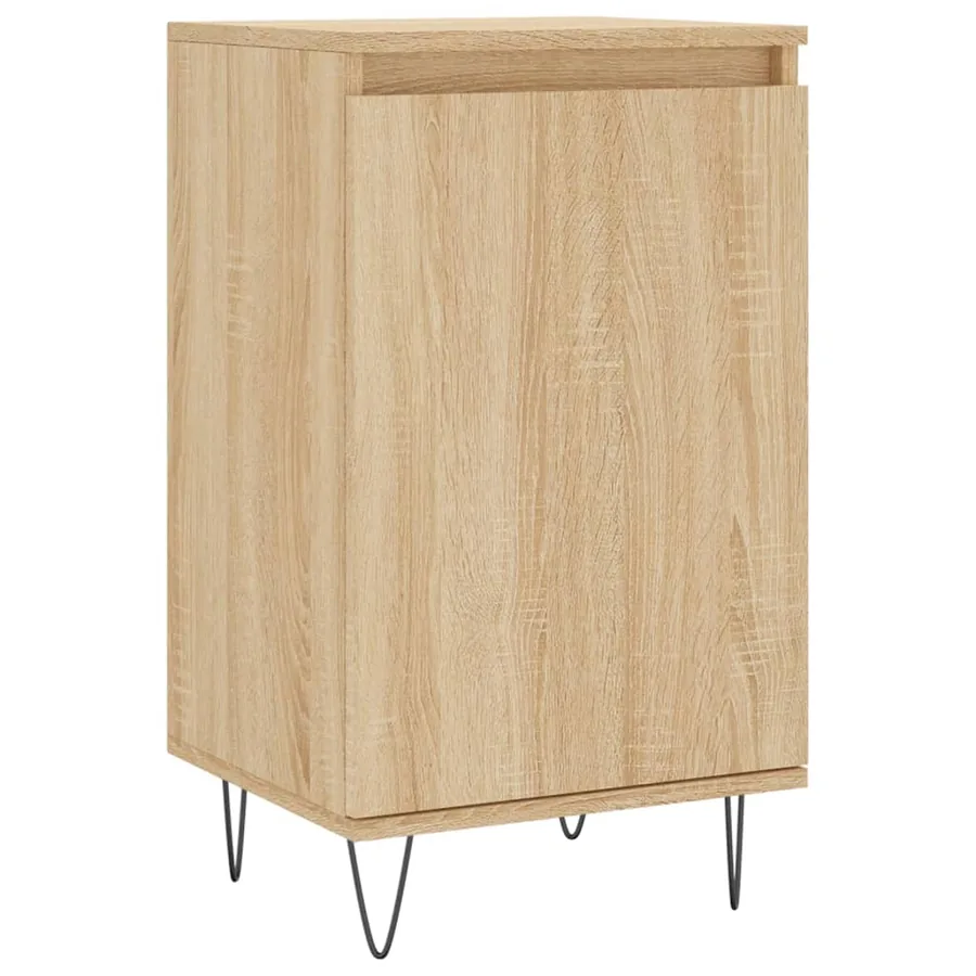Buffet chêne sonoma 40x35x70 cm bois d'ingénierie - 2