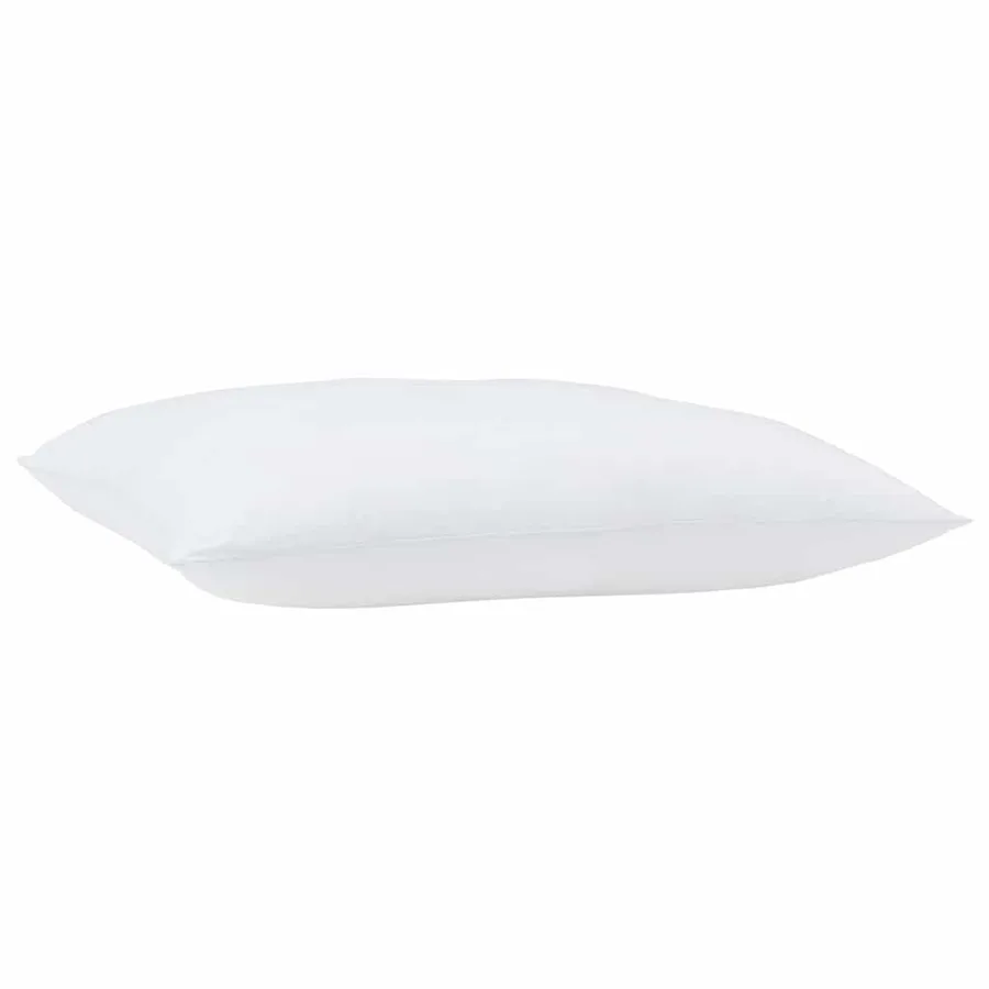 Oreiller 2 pcs Blanc 75 x 50 x 20 cm Coton et polyester - 4