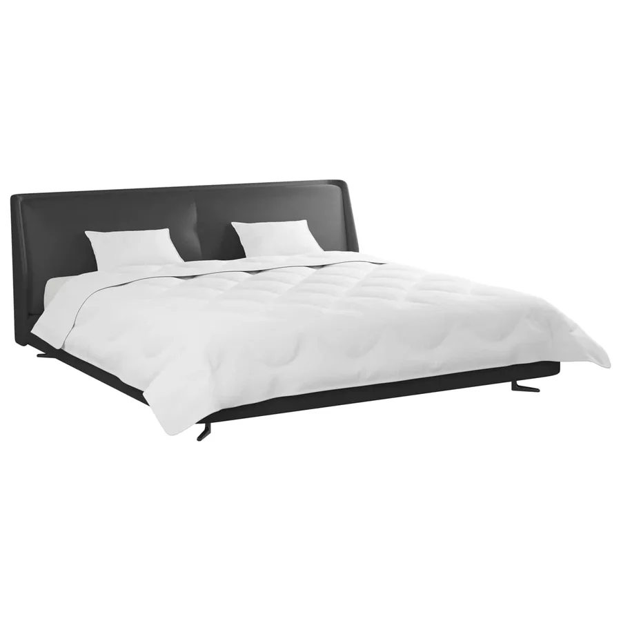 Couette avec oreiller 3 pcs Blanc Microfibre - 3