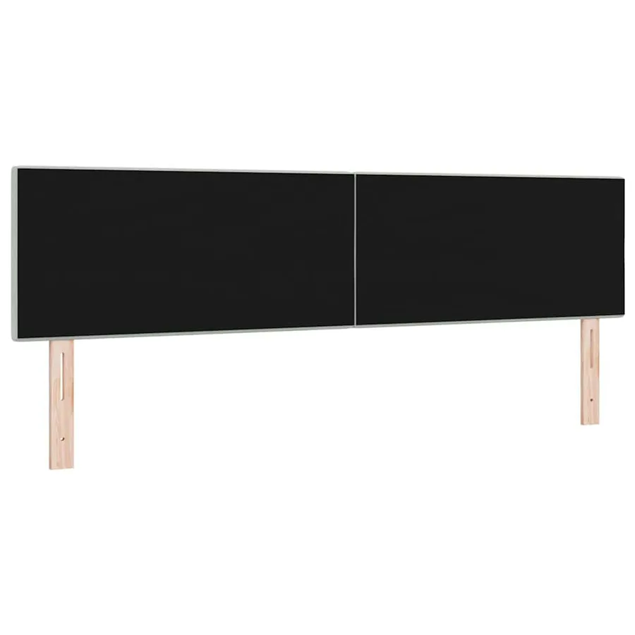 Tête de lit Gris clair 180 cm Velours - 4