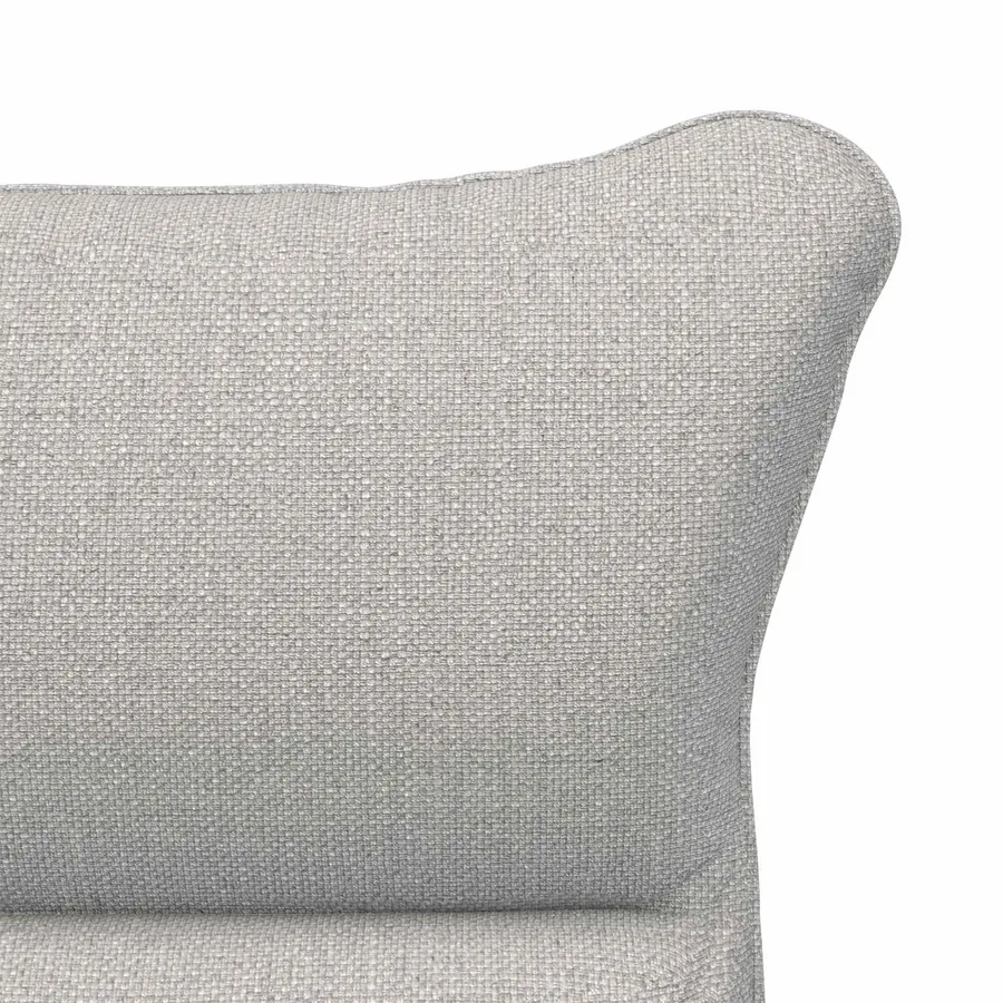 fauteuil Gris nuage Tissu et Contreplaqué - 7