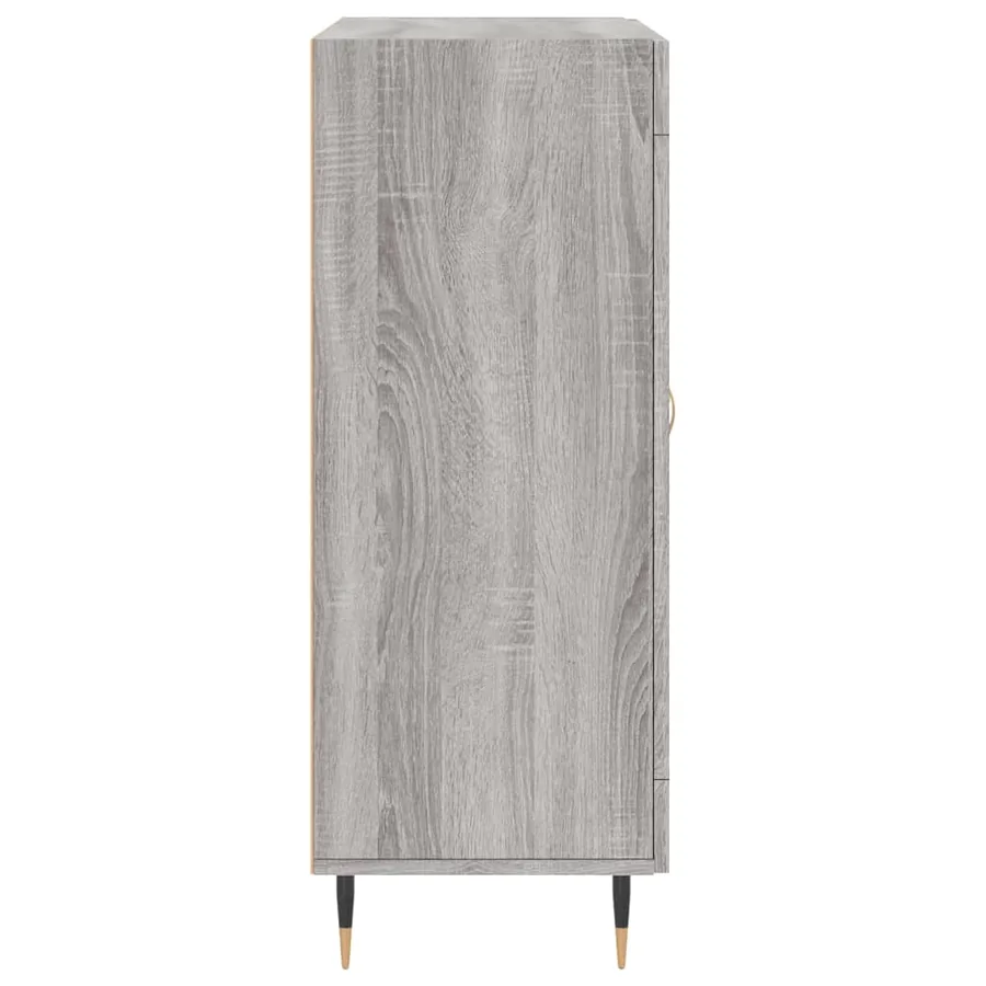 Buffet sonoma gris 69,5x34x90 cm bois d'ingénierie - 7