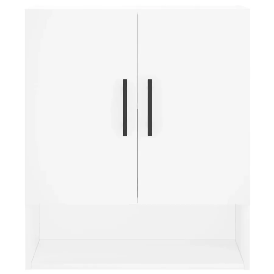 Armoire murale blanc 60x31x70 cm bois d'ingénierie - 5