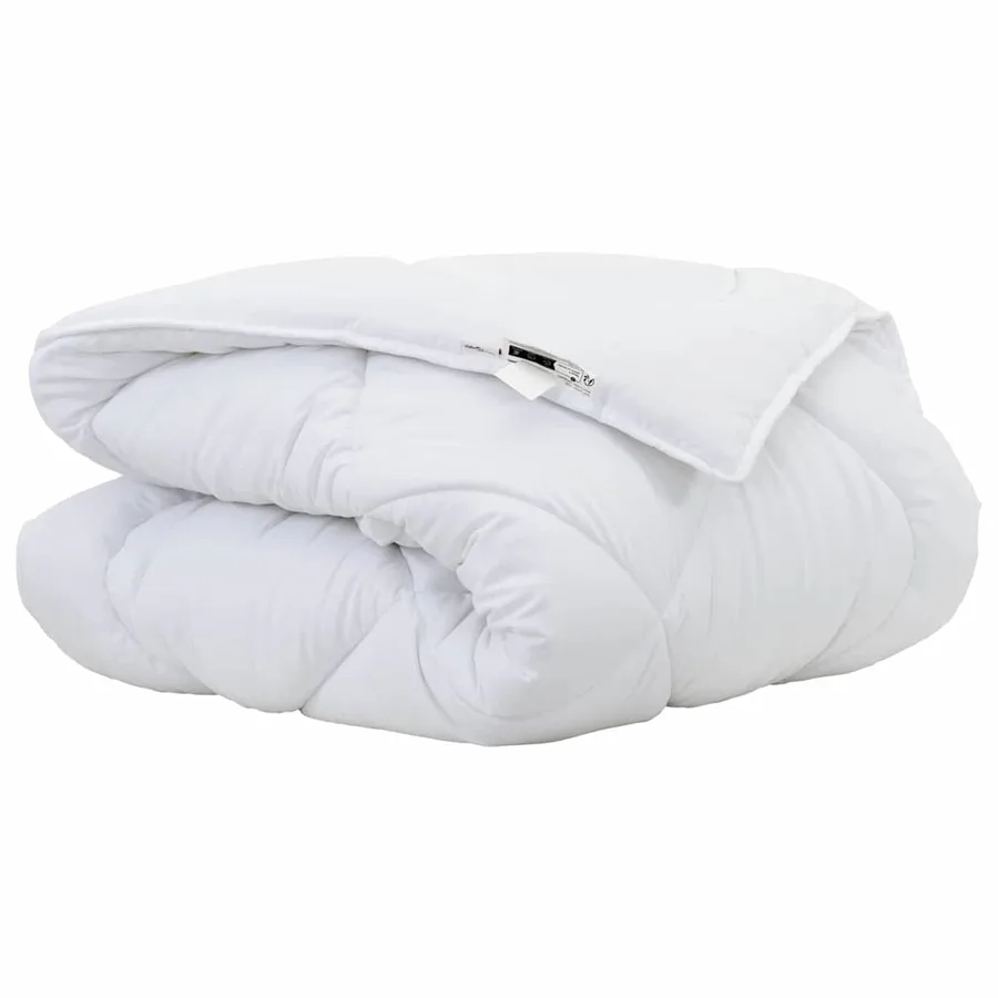 Duvet d'hiver Blanc 220 x 140 x 5 cm Polyester - 2