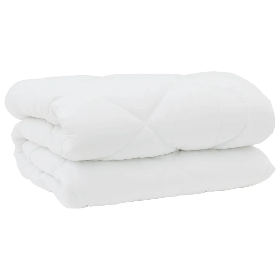 Duvet d'hiver avec oreiller 3 pcs Blanc Microfibre - 4