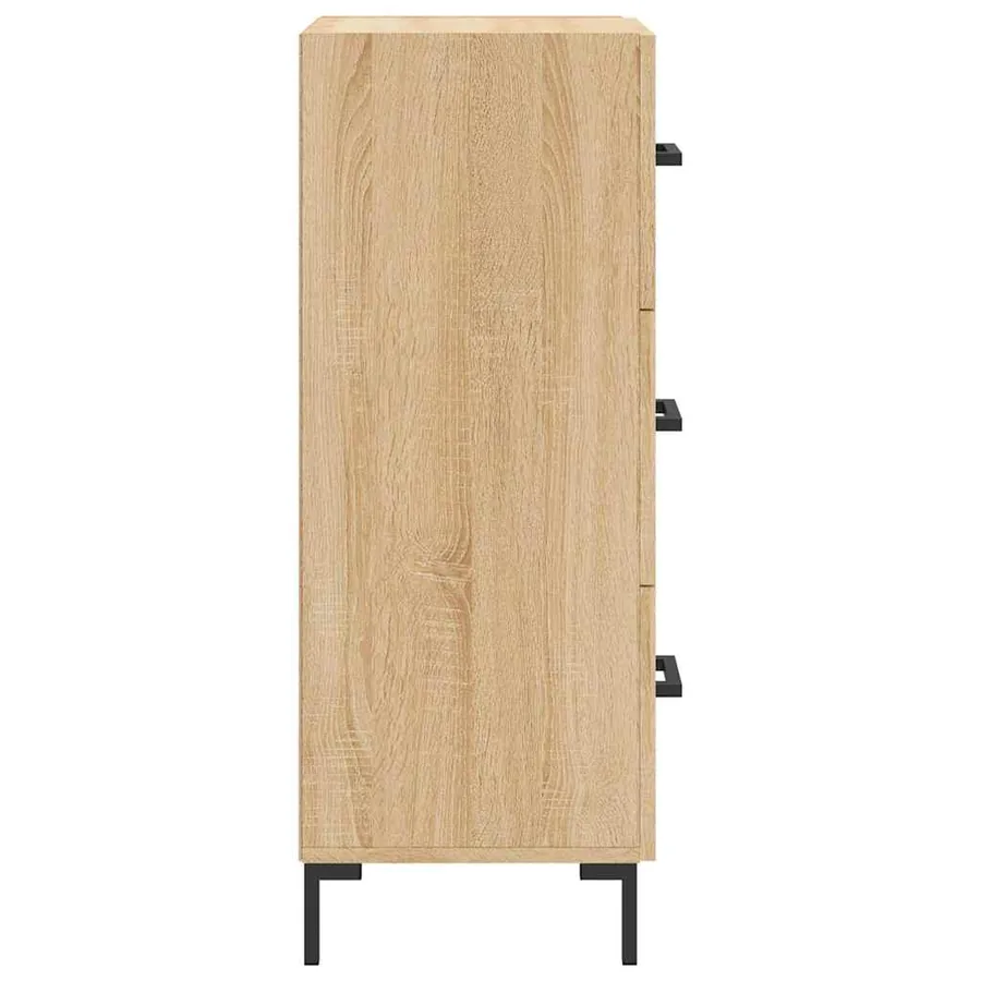 Buffet Chêne sonoma 34,5x34x90 cm Bois d'ingénierie - 7