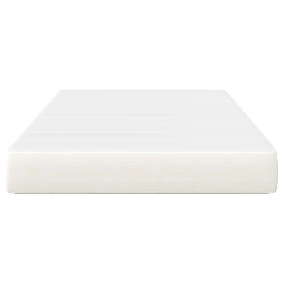 Matelas de Lit avec matelas Crème 120 x 190 cm tissu - 6