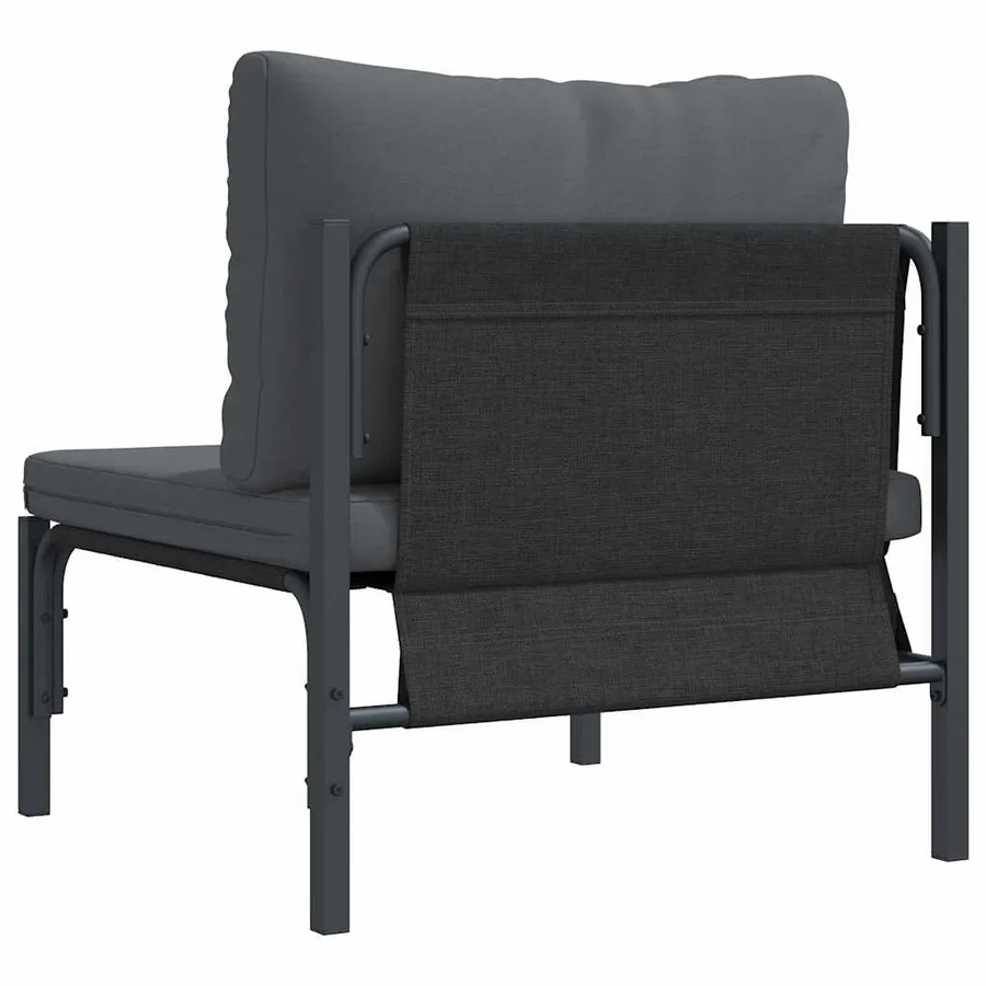 Mobilier de jardin Anthracite 80 x 80 x 71 cm Acier - 7