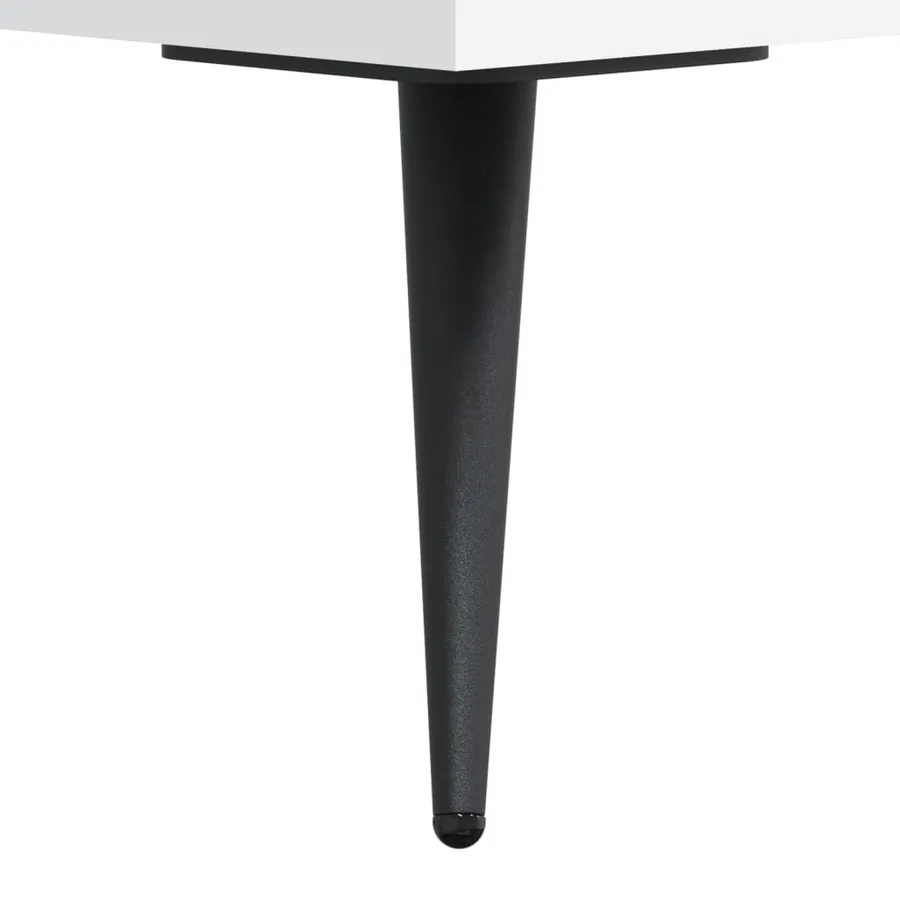 Buffet blanc 34,5x34x90 cm bois d'ingénierie - 11