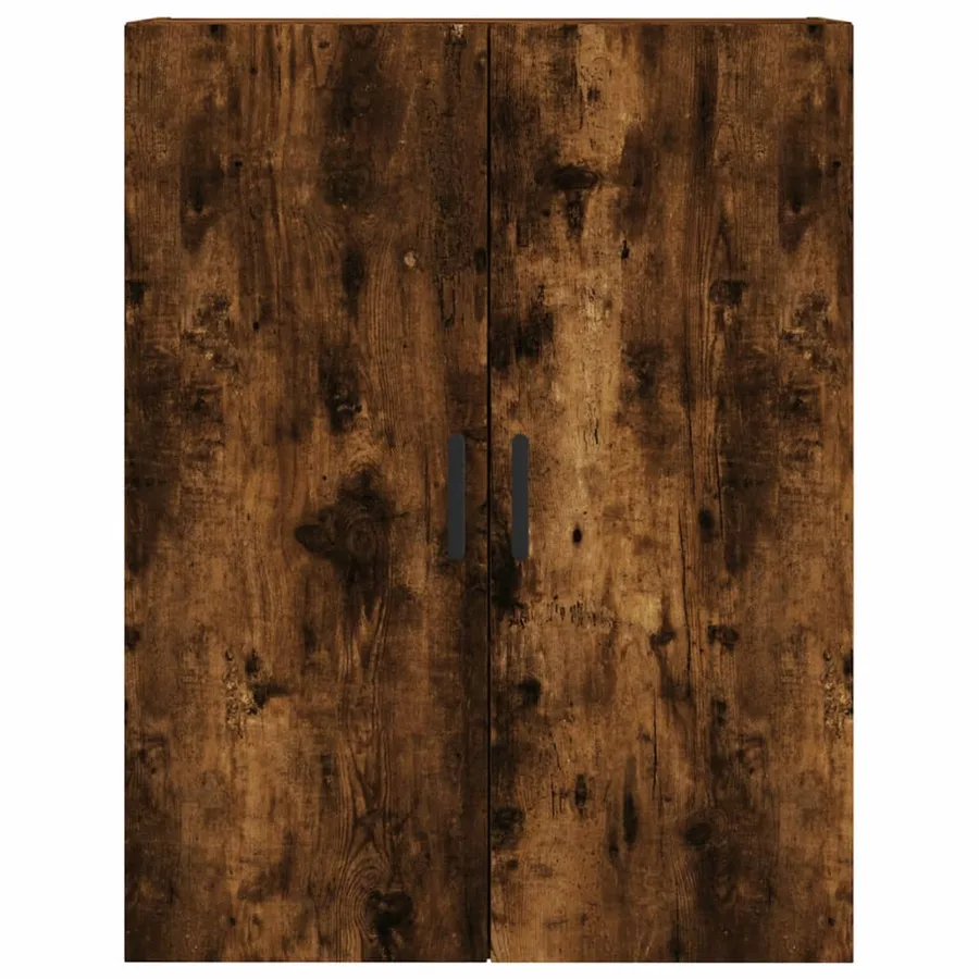 Armoire murale chêne fumé 69,5x34x90 cm - 7
