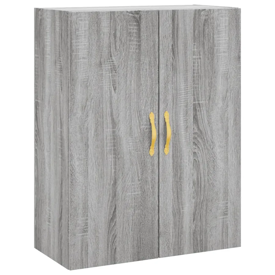 Armoire murale sonoma gris 69,5x34x90 cm - 2