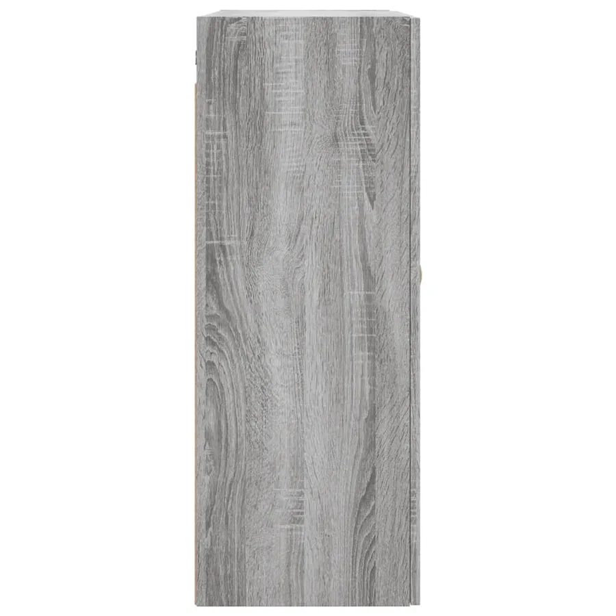 Armoire murale sonoma gris 69,5x34x90 cm - 8
