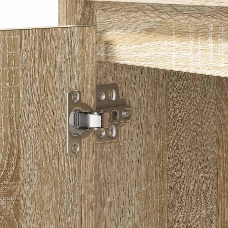 Cabinet de chevet 2 pcs Chêne Sonoma 50 x 34,5 x 50 cm. - 11