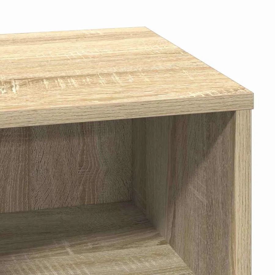Cabinet de chevet 2 pcs Chêne Sonoma 50 x 34,5 x 50 cm. - 9