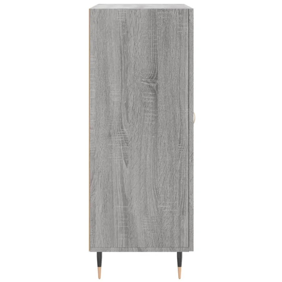 Buffet sonoma gris 69,5x34x90 cm bois d'ingénierie - 7