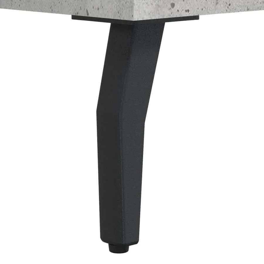 Buffet gris béton 69,5x34x90 cm bois d'ingénierie - 10