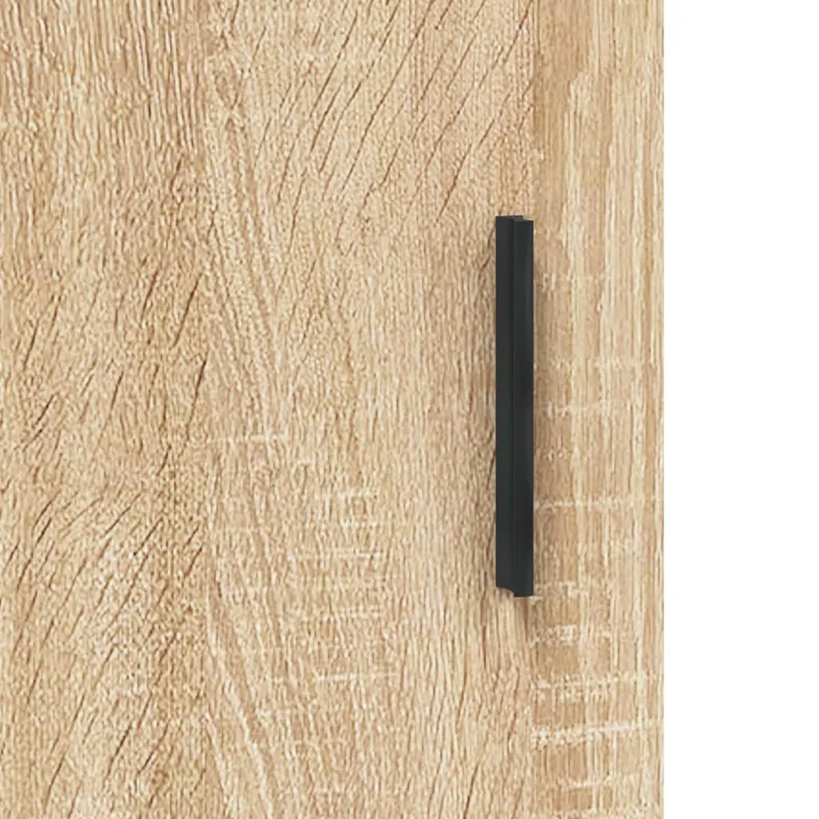 Buffet chêne sonoma 69,5x34x90 cm bois d'ingénierie - 9
