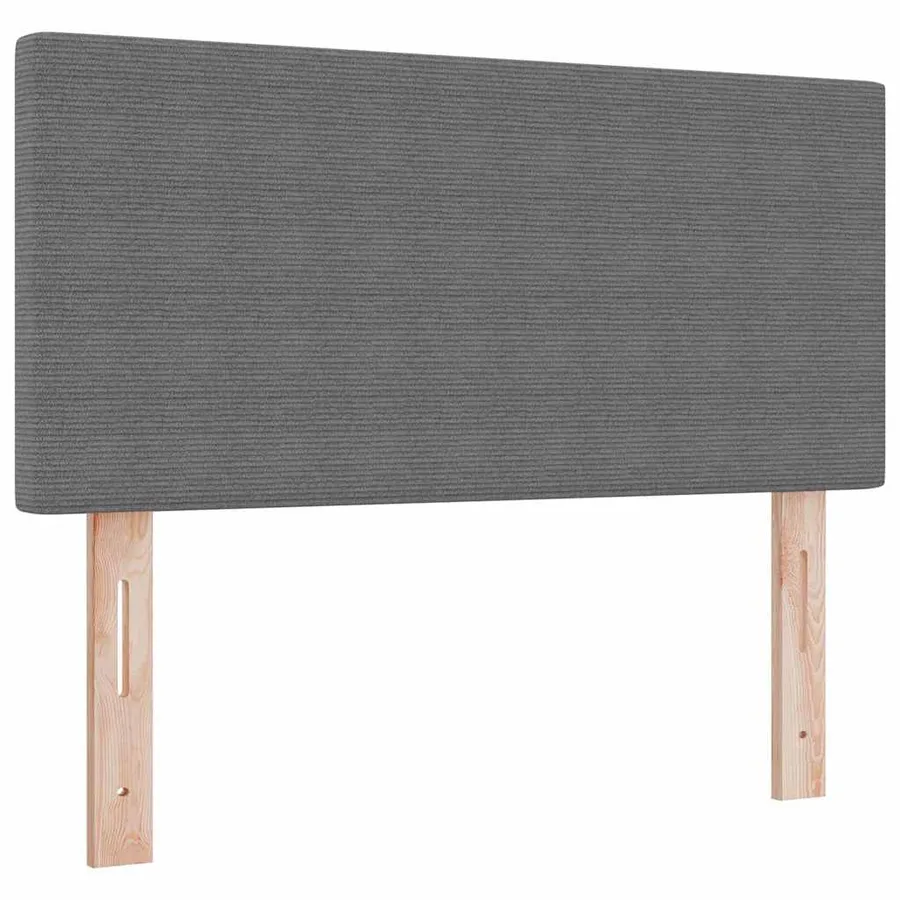 Lit à ressort LED Gris clair et blanc 80 x 200 cm - 7