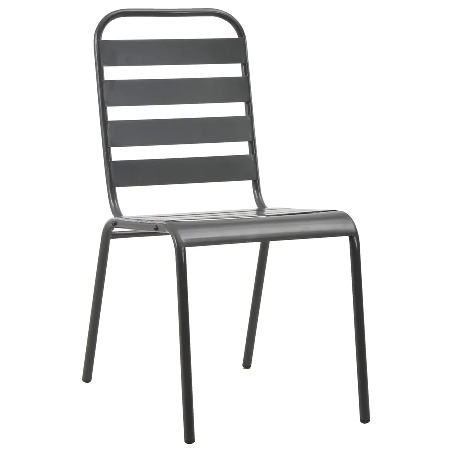 Ensemble de salle à manger pour jardin 9 pcs Anthracite - 6