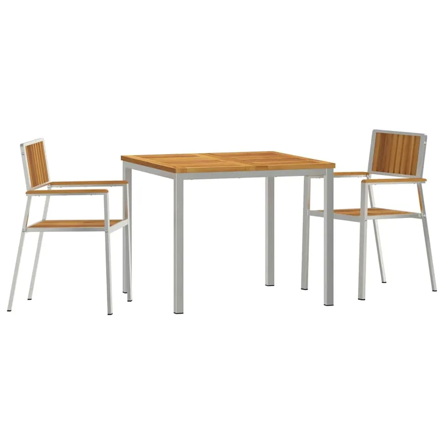 Ensemble de repas extérieur 3 pcs - 2