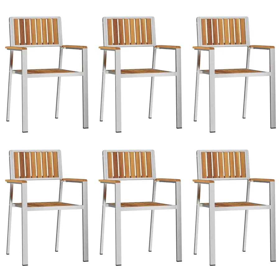 Ensemble de repas extérieur 7 pcs - 4