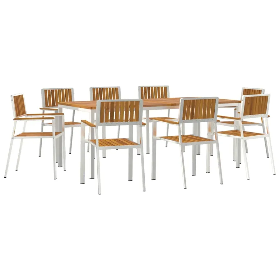 Ensemble de repas extérieur 9 pcs - 2