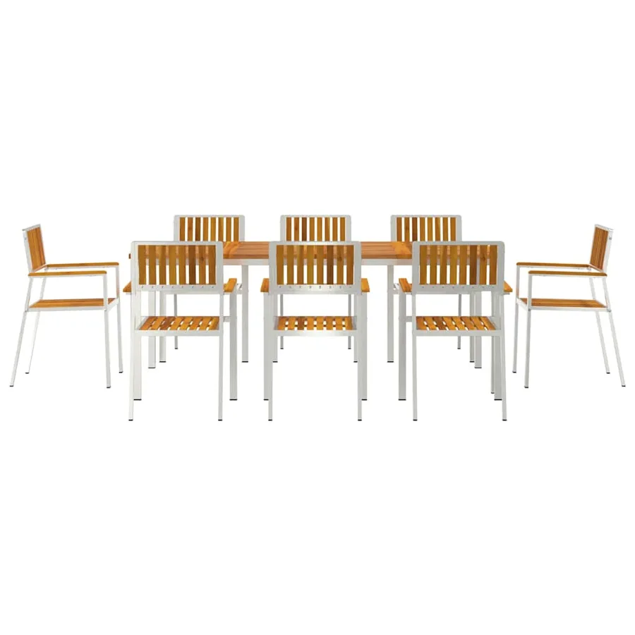 Ensemble de repas extérieur 9 pcs - 7