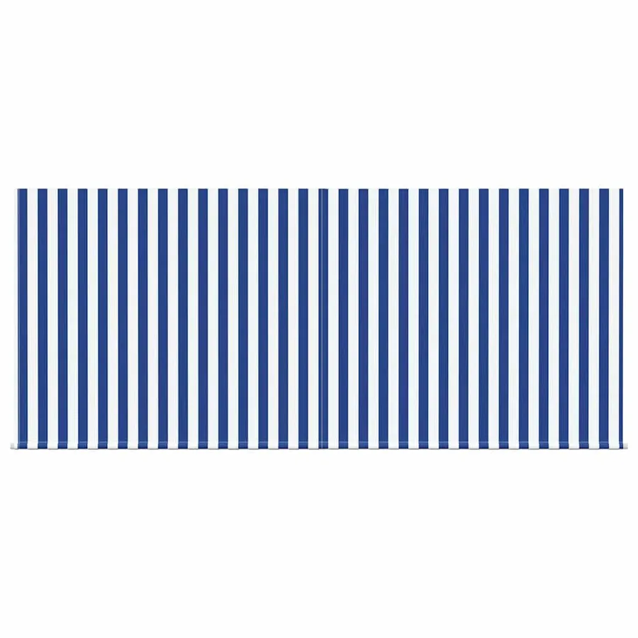 Auvent Rétractable Bleu et Blanc 300 x 200 cm - 9