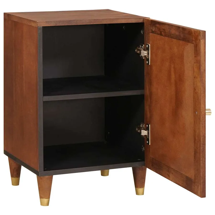 Cabinet de salle de bain avec étagère Marron 38 x 33,5 x 58 cm - 3