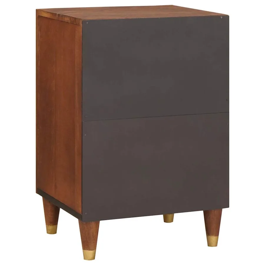 Cabinet de salle de bain avec étagère Marron 38 x 33,5 x 58 cm - 6