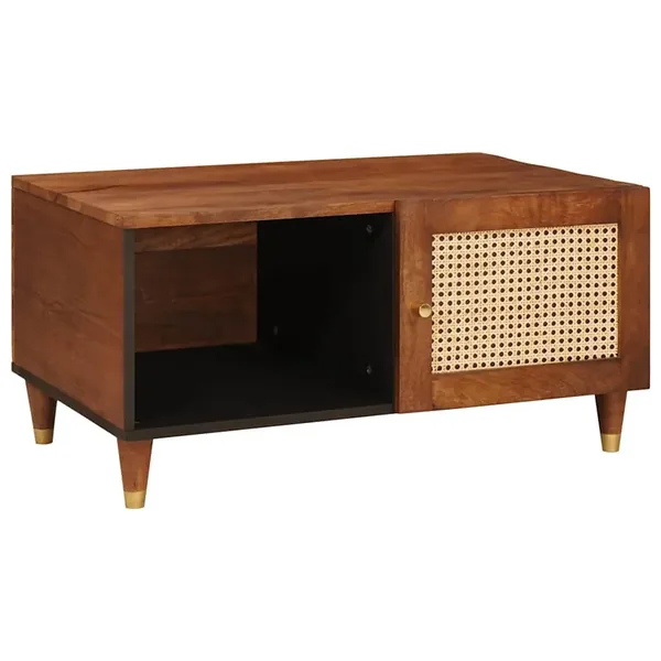 Table basse 80 x 50 x 40 cm Bois de mangue massif