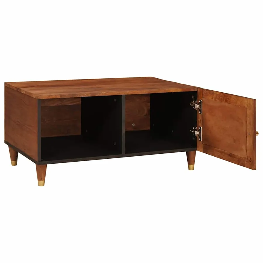 Table basse 80 x 50 x 40 cm Bois de mangue massif - 3