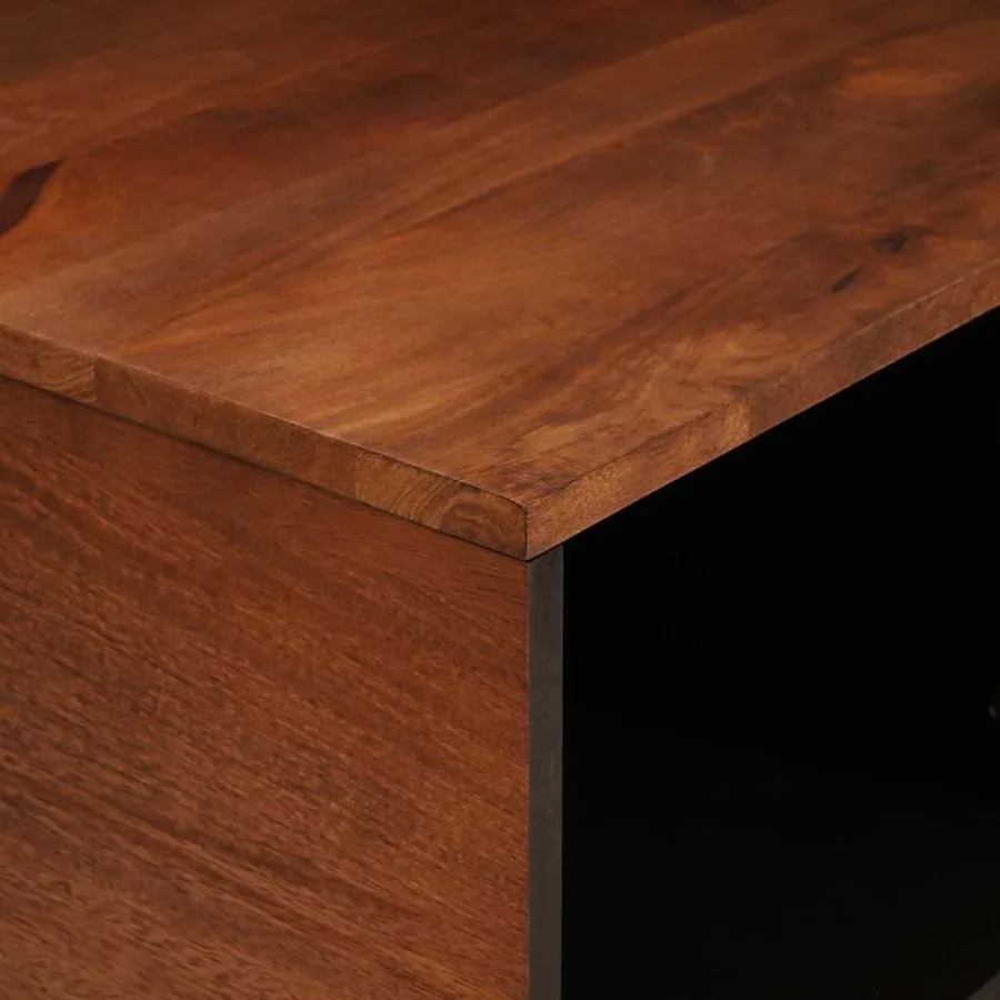 Table basse 80 x 50 x 40 cm Bois de mangue massif - 7