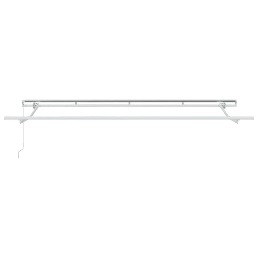 Auvent Rétractable Bleu 400 x 200 cm tissu - 6