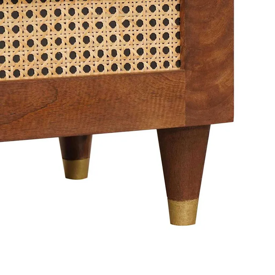 Tables de chevet 50 x 33 x 62 cm Bois de mangue massif - 8