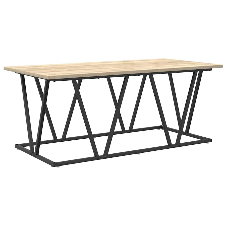 Table basse Chêne Sonoma 100 x 50 x 40 cm - 2