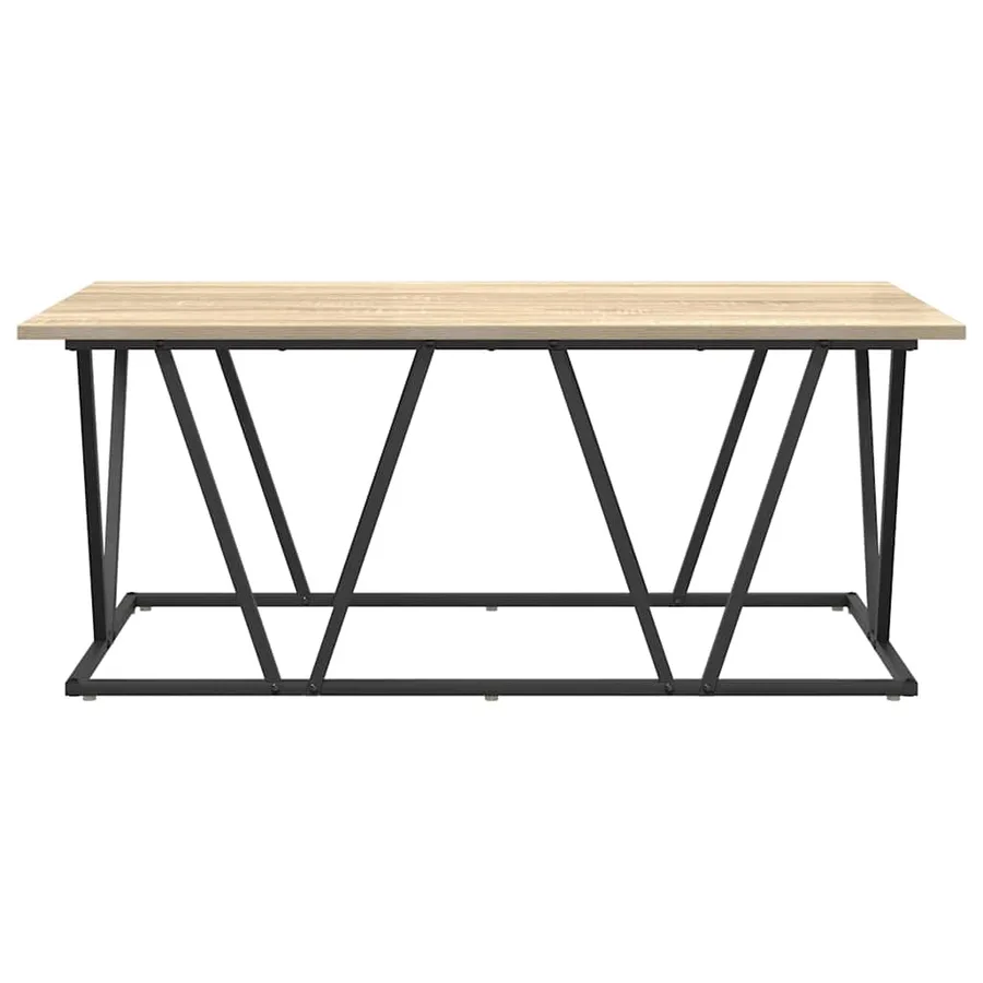 Table basse Chêne Sonoma 100 x 50 x 40 cm - 5