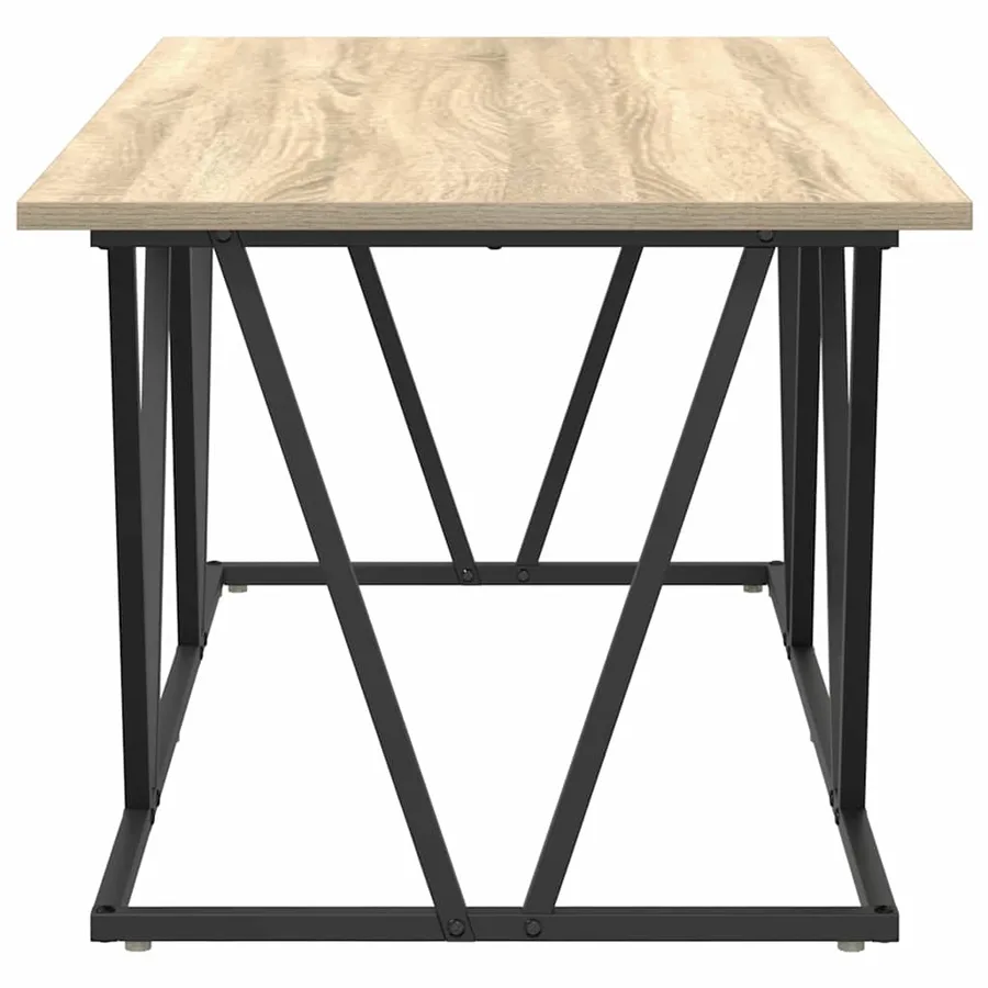 Table basse Chêne Sonoma 100 x 50 x 40 cm - 6