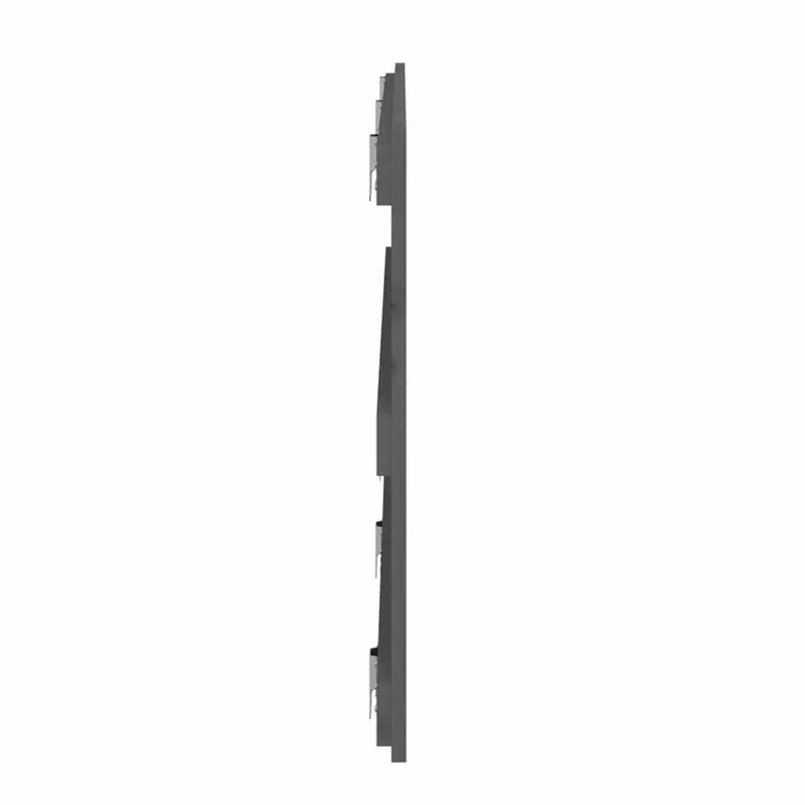 Tête de lit murale Gris 185x3x60 cm Bois massif de pin - 5