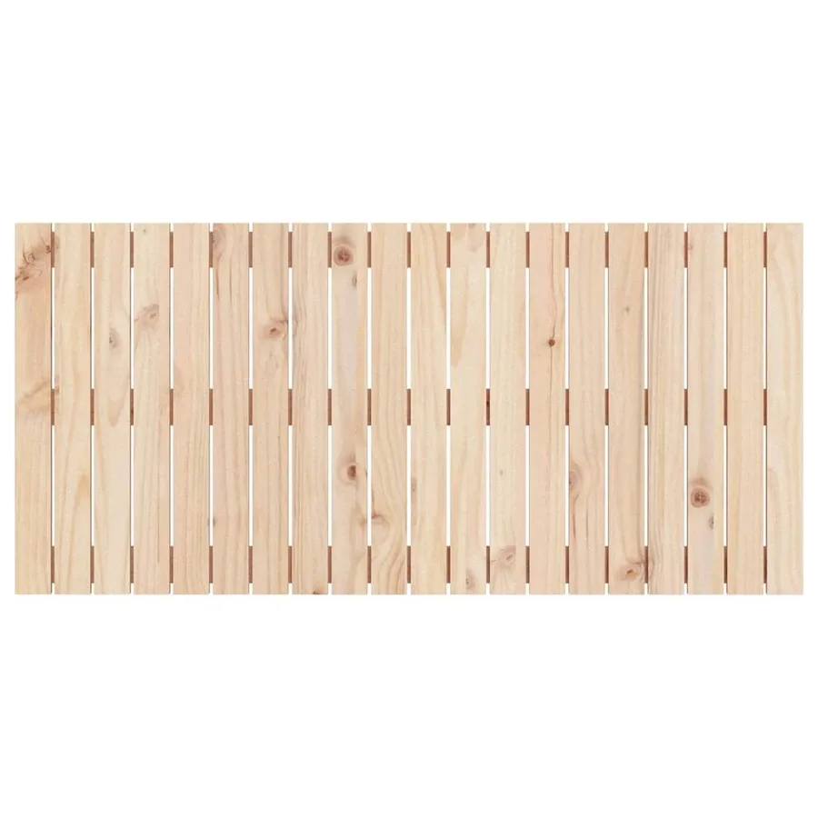 Tête de lit murale 127,5x3x60 cm Bois massif de pin - 4